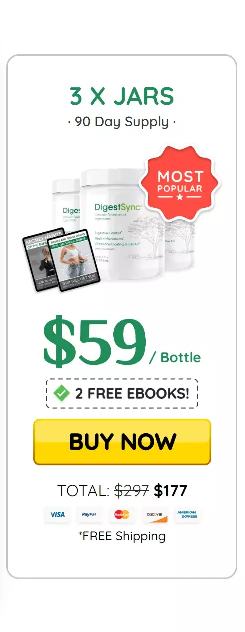 DigestSync™ 3 jars pricing